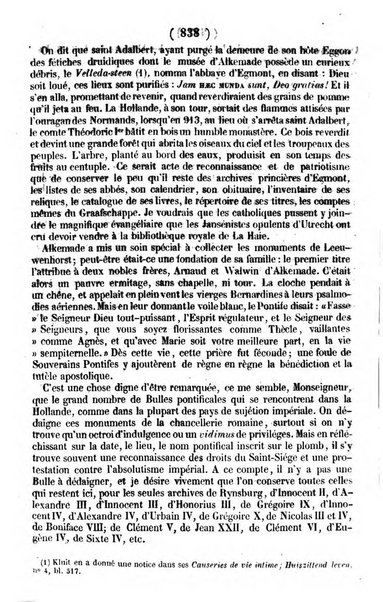 L'ami de la religion journal et revue ecclesiastique, politique et litteraire