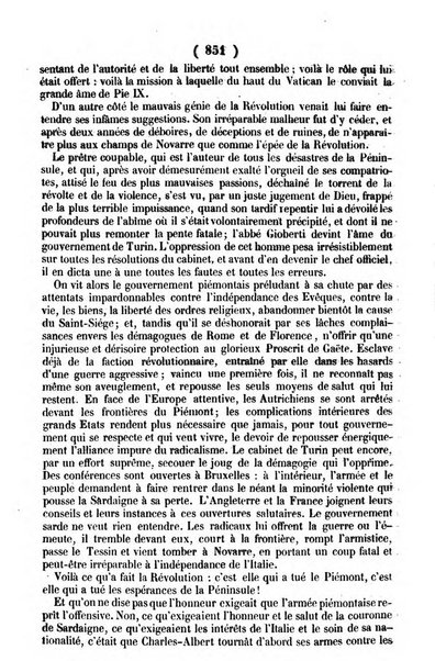 L'ami de la religion journal et revue ecclesiastique, politique et litteraire