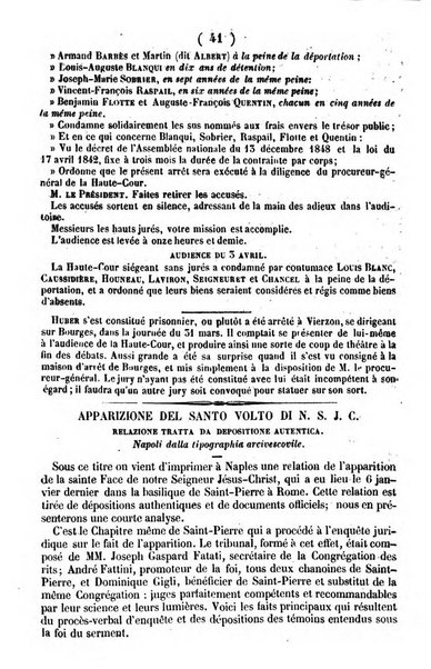 L'ami de la religion journal et revue ecclesiastique, politique et litteraire