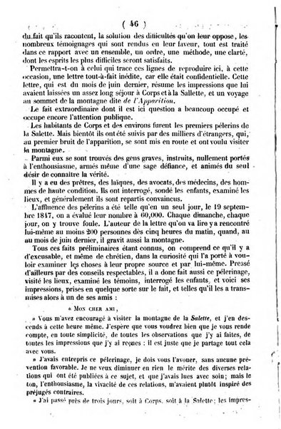 L'ami de la religion journal et revue ecclesiastique, politique et litteraire