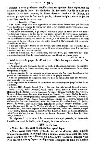 L'ami de la religion journal et revue ecclesiastique, politique et litteraire