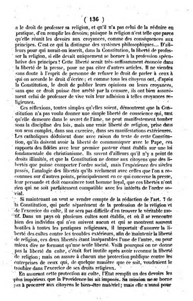 L'ami de la religion journal et revue ecclesiastique, politique et litteraire