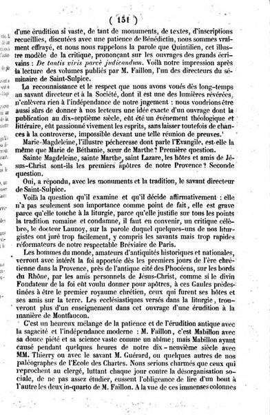 L'ami de la religion journal et revue ecclesiastique, politique et litteraire