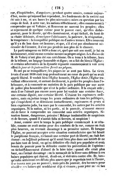 L'ami de la religion journal et revue ecclesiastique, politique et litteraire