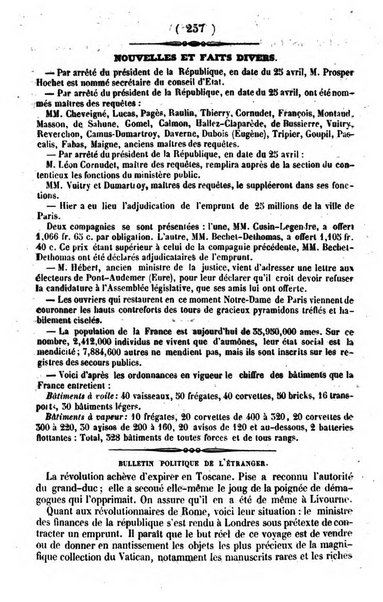 L'ami de la religion journal et revue ecclesiastique, politique et litteraire