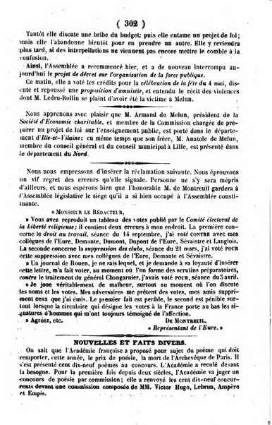 L'ami de la religion journal et revue ecclesiastique, politique et litteraire