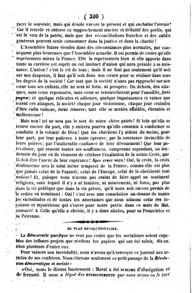 L'ami de la religion journal et revue ecclesiastique, politique et litteraire