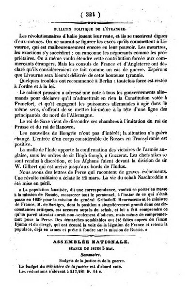 L'ami de la religion journal et revue ecclesiastique, politique et litteraire