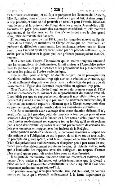 L'ami de la religion journal et revue ecclesiastique, politique et litteraire