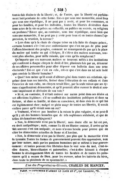 L'ami de la religion journal et revue ecclesiastique, politique et litteraire