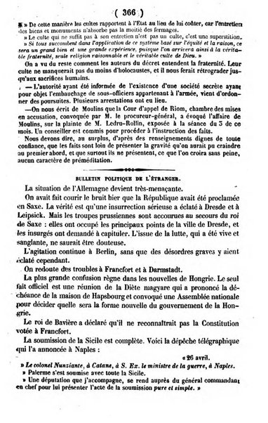 L'ami de la religion journal et revue ecclesiastique, politique et litteraire