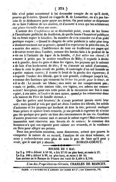 L'ami de la religion journal et revue ecclesiastique, politique et litteraire