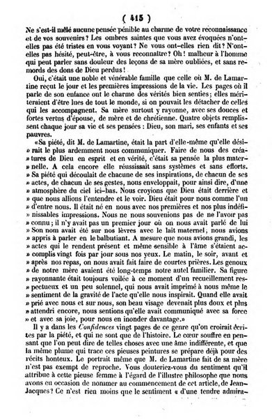 L'ami de la religion journal et revue ecclesiastique, politique et litteraire