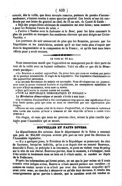 L'ami de la religion journal et revue ecclesiastique, politique et litteraire