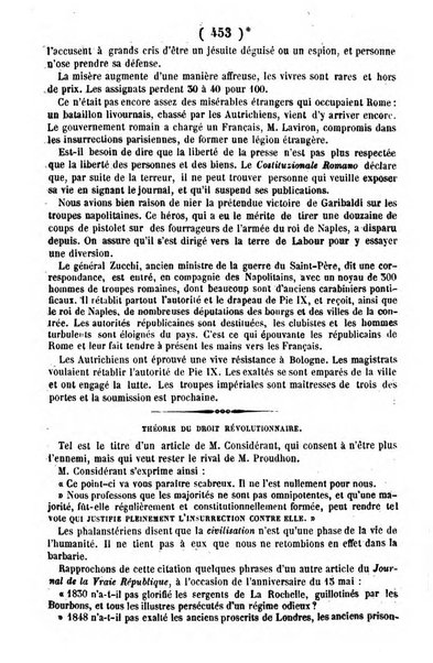 L'ami de la religion journal et revue ecclesiastique, politique et litteraire