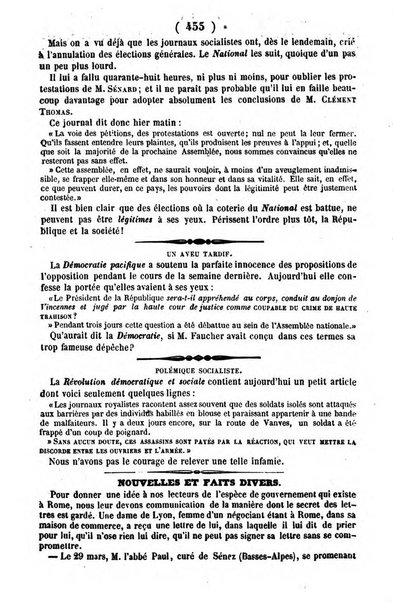 L'ami de la religion journal et revue ecclesiastique, politique et litteraire