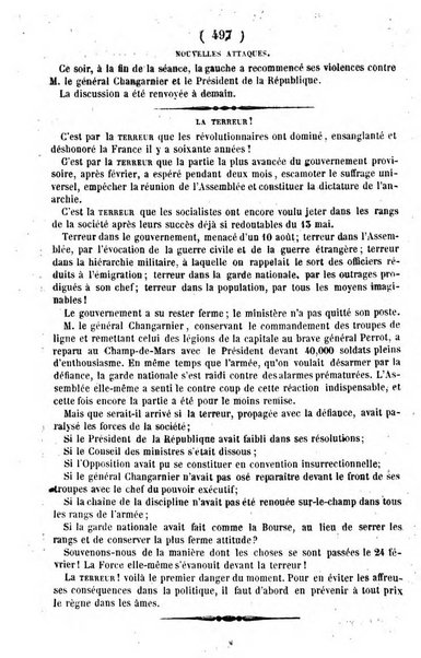 L'ami de la religion journal et revue ecclesiastique, politique et litteraire