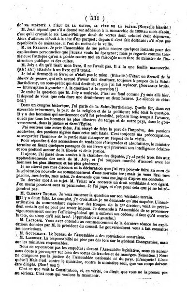 L'ami de la religion journal et revue ecclesiastique, politique et litteraire