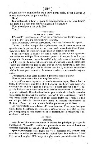 L'ami de la religion journal et revue ecclesiastique, politique et litteraire