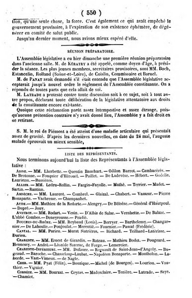 L'ami de la religion journal et revue ecclesiastique, politique et litteraire