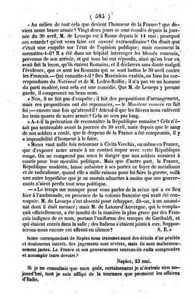 L'ami de la religion journal et revue ecclesiastique, politique et litteraire