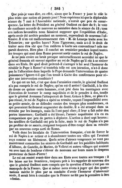 L'ami de la religion journal et revue ecclesiastique, politique et litteraire