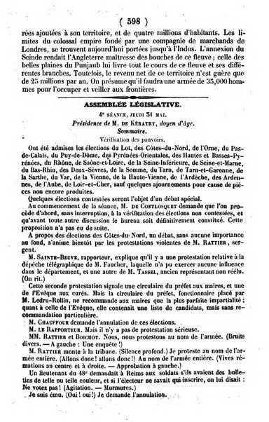 L'ami de la religion journal et revue ecclesiastique, politique et litteraire