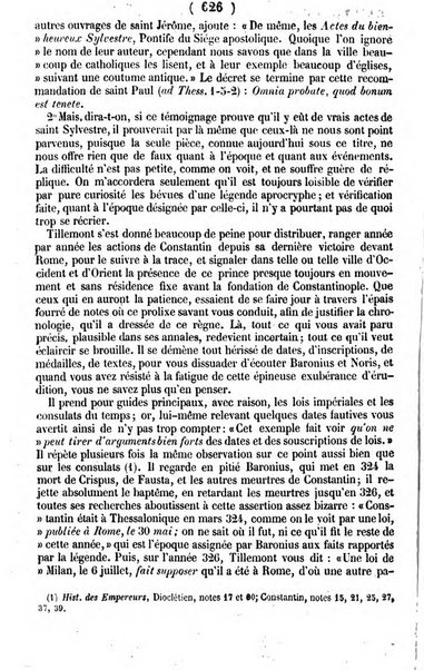 L'ami de la religion journal et revue ecclesiastique, politique et litteraire