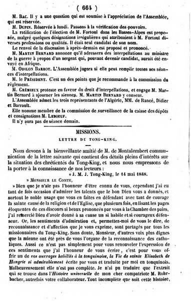 L'ami de la religion journal et revue ecclesiastique, politique et litteraire