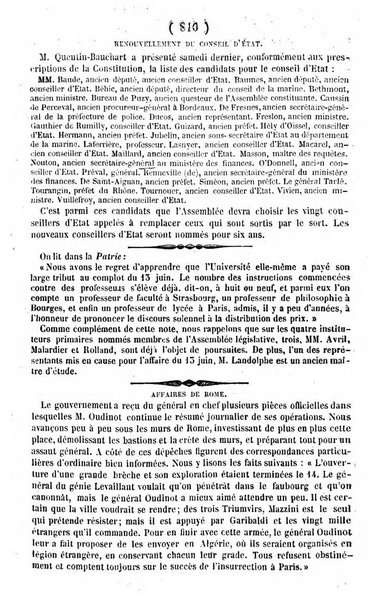 L'ami de la religion journal et revue ecclesiastique, politique et litteraire