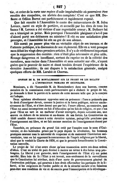 L'ami de la religion journal et revue ecclesiastique, politique et litteraire