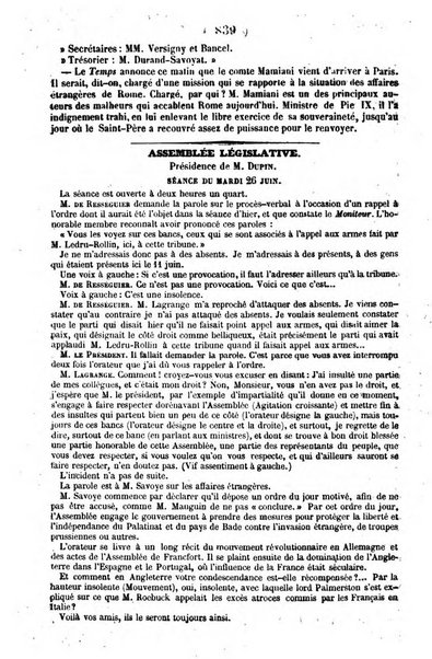 L'ami de la religion journal et revue ecclesiastique, politique et litteraire