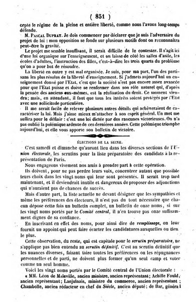 L'ami de la religion journal et revue ecclesiastique, politique et litteraire