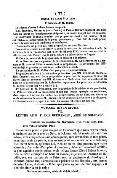 L'ami de la religion journal et revue ecclesiastique, politique et litteraire