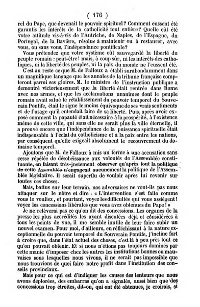 L'ami de la religion journal et revue ecclesiastique, politique et litteraire