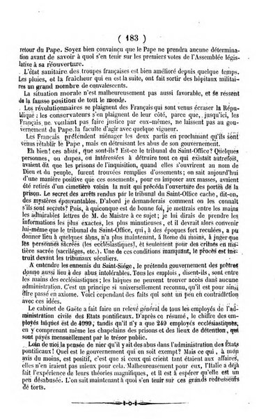 L'ami de la religion journal et revue ecclesiastique, politique et litteraire