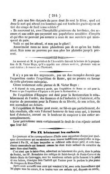 L'ami de la religion journal et revue ecclesiastique, politique et litteraire