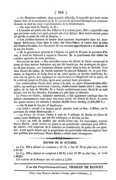 L'ami de la religion journal et revue ecclesiastique, politique et litteraire