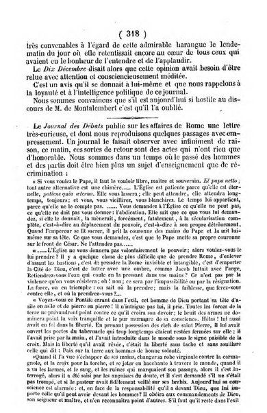 L'ami de la religion journal et revue ecclesiastique, politique et litteraire