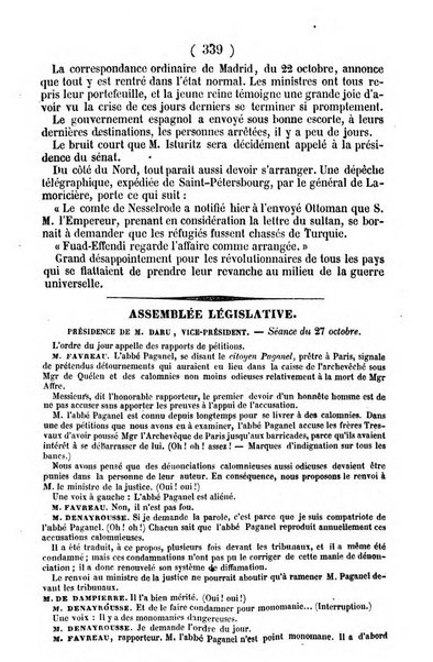 L'ami de la religion journal et revue ecclesiastique, politique et litteraire