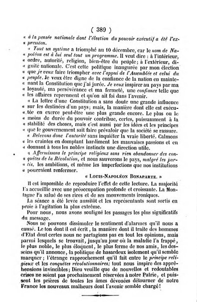 L'ami de la religion journal et revue ecclesiastique, politique et litteraire