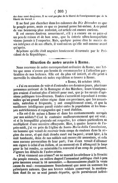 L'ami de la religion journal et revue ecclesiastique, politique et litteraire