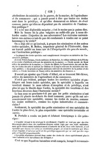 L'ami de la religion journal et revue ecclesiastique, politique et litteraire