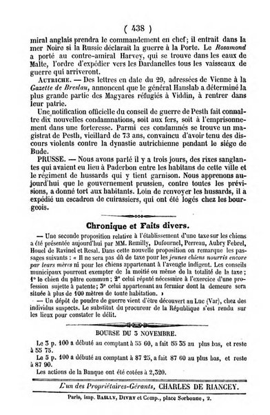 L'ami de la religion journal et revue ecclesiastique, politique et litteraire