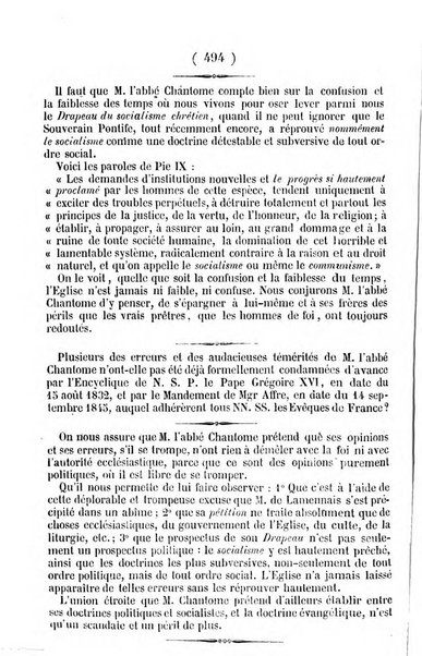 L'ami de la religion journal et revue ecclesiastique, politique et litteraire