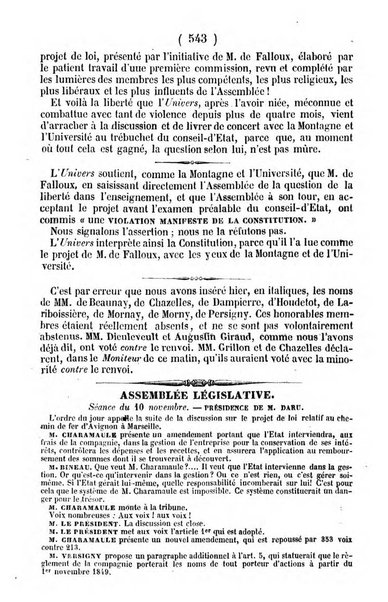 L'ami de la religion journal et revue ecclesiastique, politique et litteraire