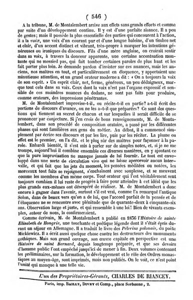 L'ami de la religion journal et revue ecclesiastique, politique et litteraire