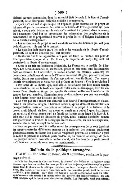 L'ami de la religion journal et revue ecclesiastique, politique et litteraire