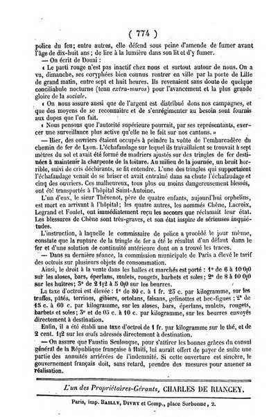 L'ami de la religion journal et revue ecclesiastique, politique et litteraire