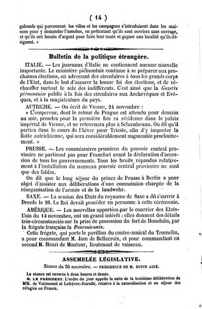 L'ami de la religion journal et revue ecclesiastique, politique et litteraire